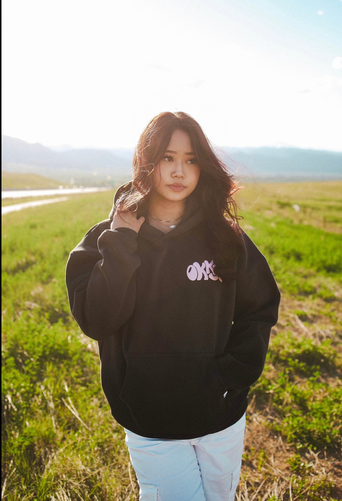 Your Time Oversized Hoodie - Graphite Black